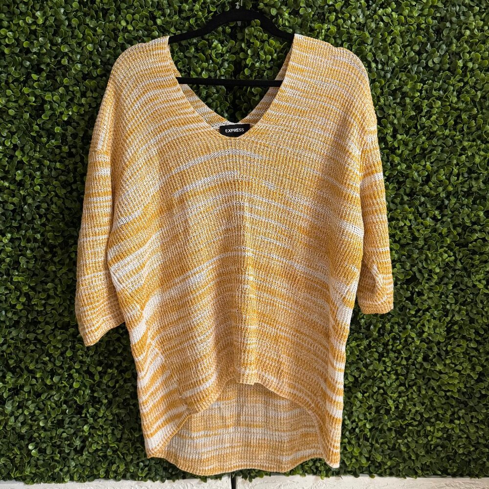 yellow sweater